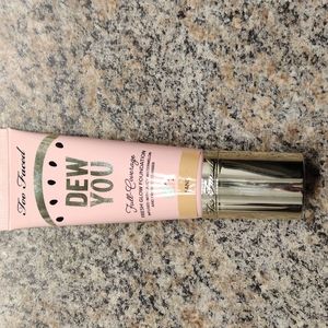 Too Faced "dew you" full coverage foundation